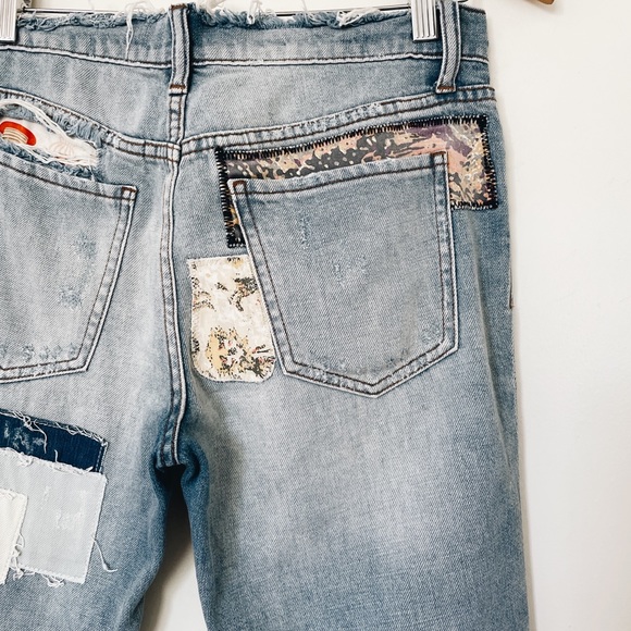 BDG low - mid rise patchwork straight relaxed leg jeans - Picture 11 of 14